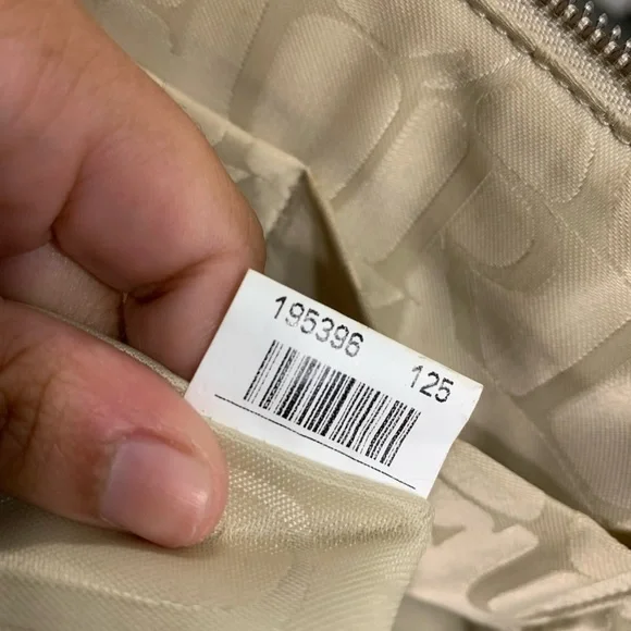 Furla Cream Ivory White Pebble Leather Crossbody, Handbag, Satchel - Picture 11 of 12